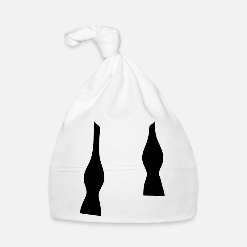 Fliege Un-done Baby Bio-Mütze