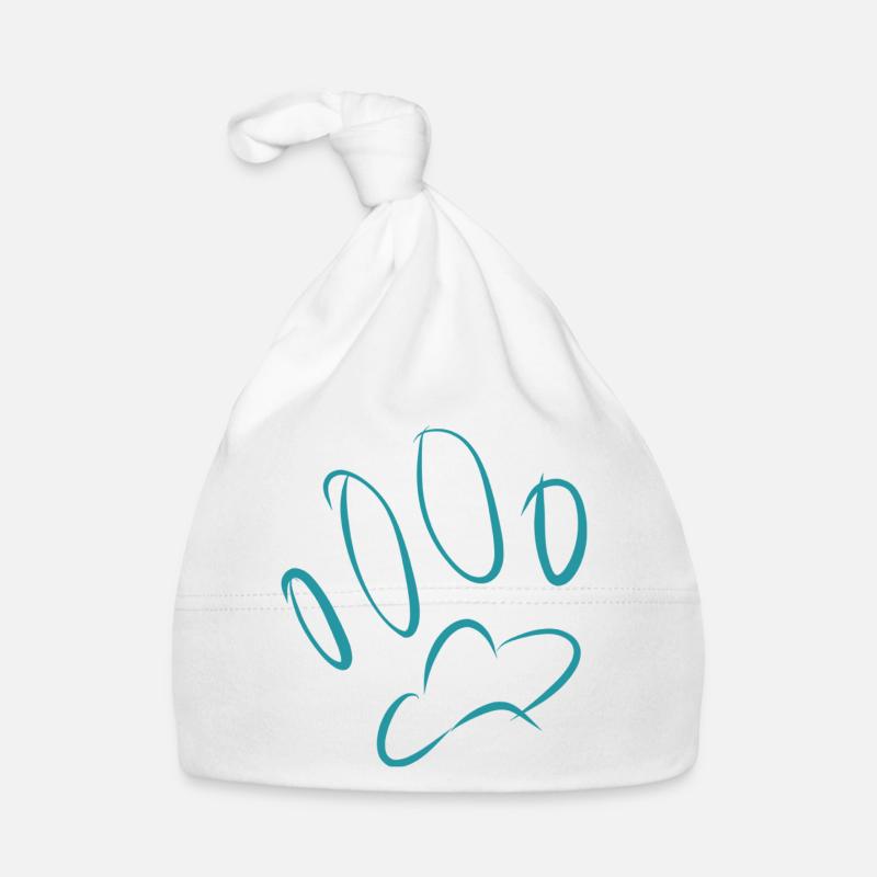 Pied-pied chien Bonnet bio Bébé