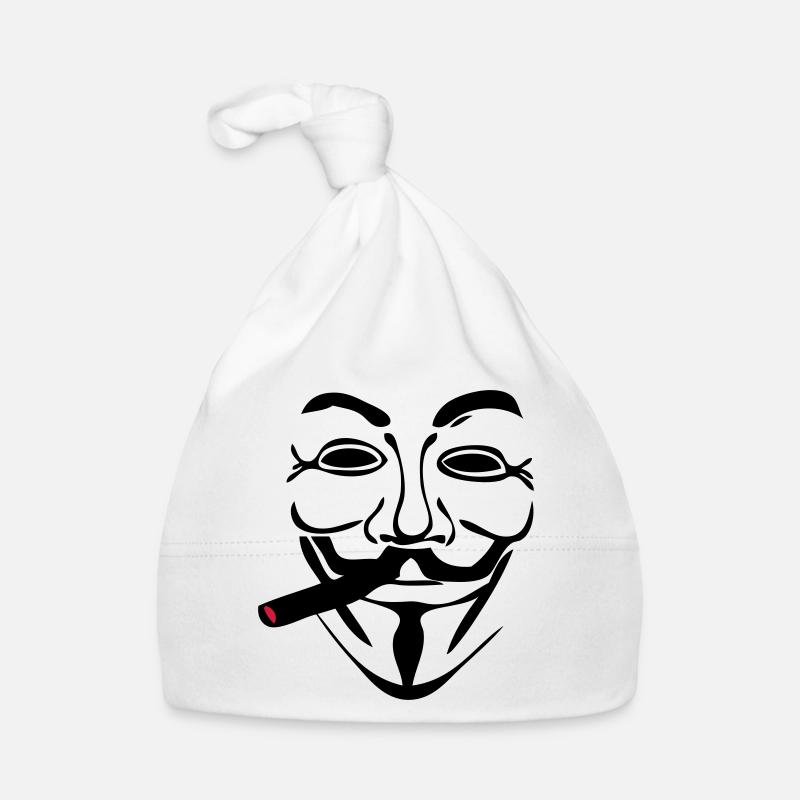 anonymous masque mask cigare1 Bonnet bio Bébé