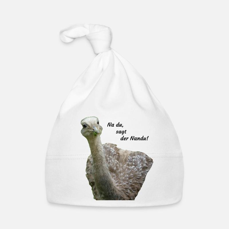 greater rhea Organic Baby Cap