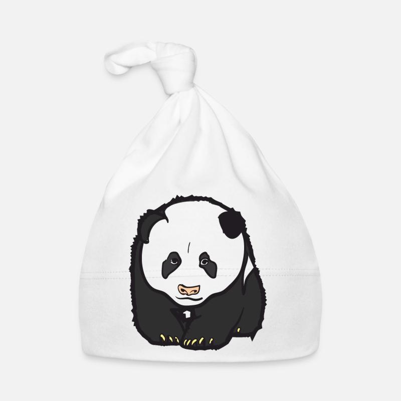Panda Bär Baby Bio-Mütze