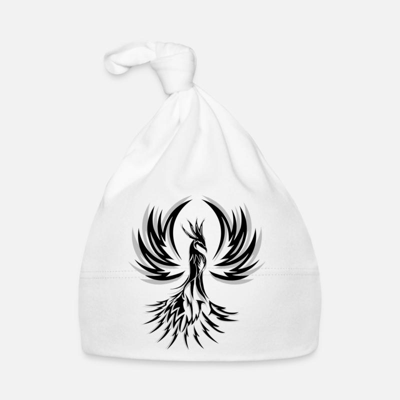 Phoenix - Baby Bio-Mütze - Weiß