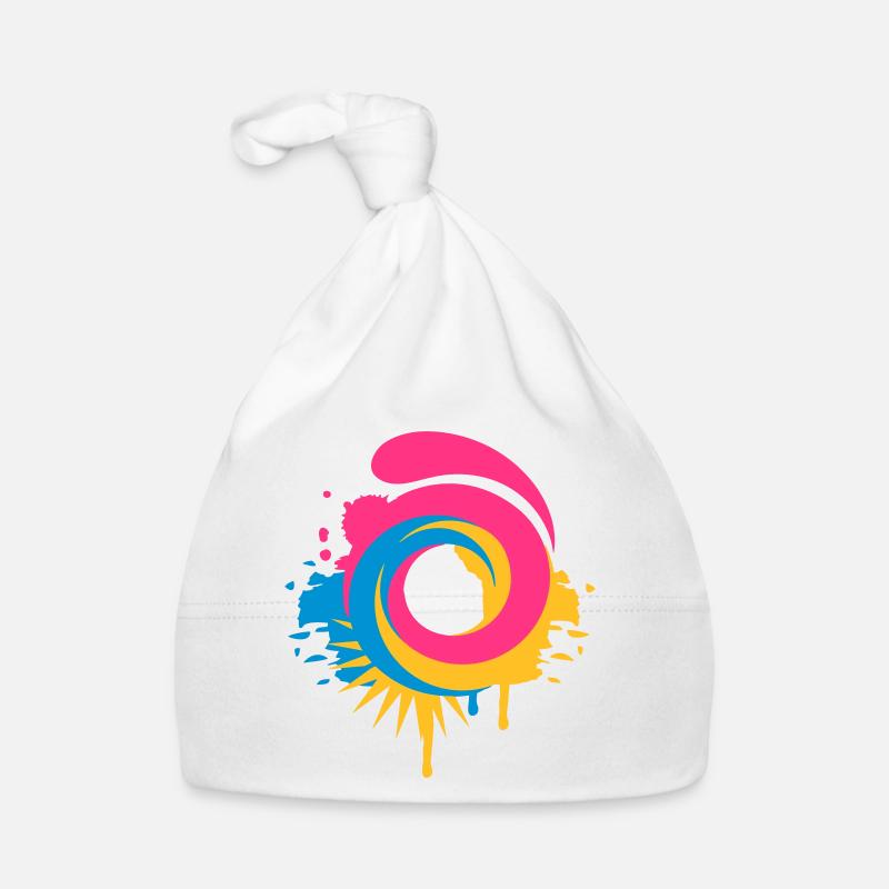 Un graffiti vortex Bonnet bio Bébé