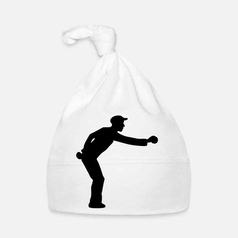 BOULES - Organic Baby Cap - white