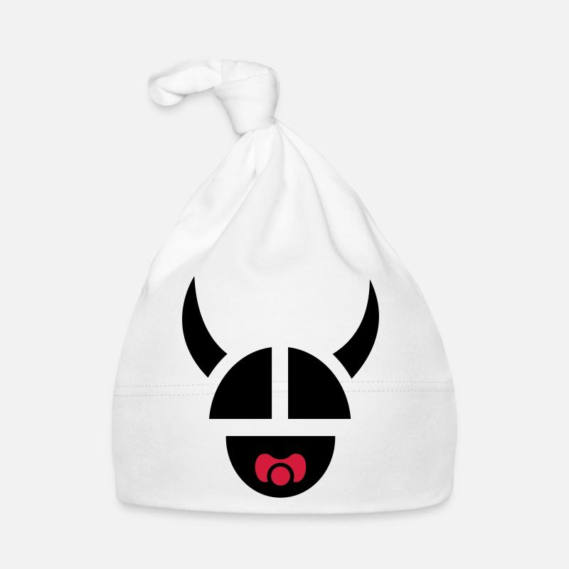Viking enfant - Bonnet bio Bébé - blanc