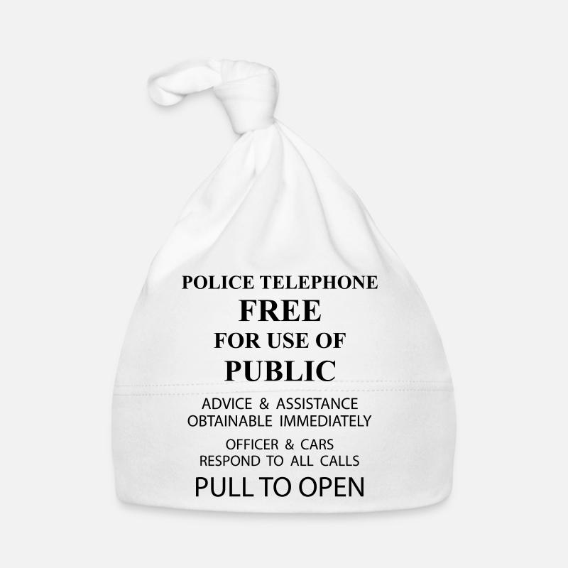 texte de la zone de police Bonnet bio Bébé