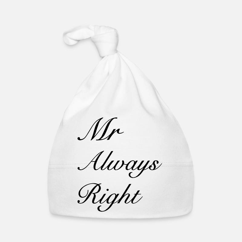 Mr Right Baby Bio-Mütze