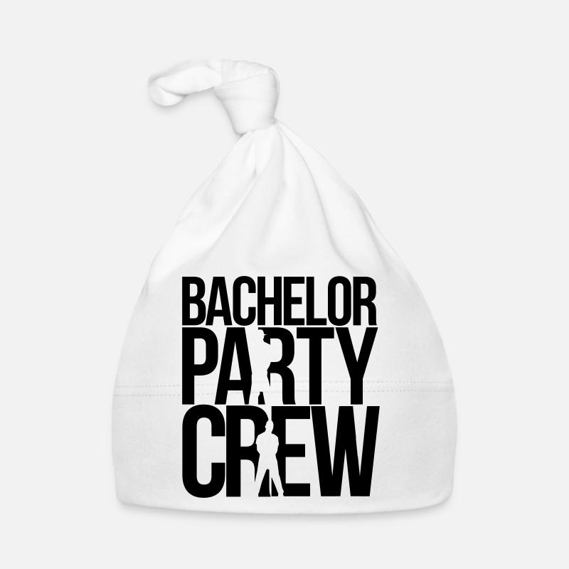 bachelor party crew Baby Bio-Mütze