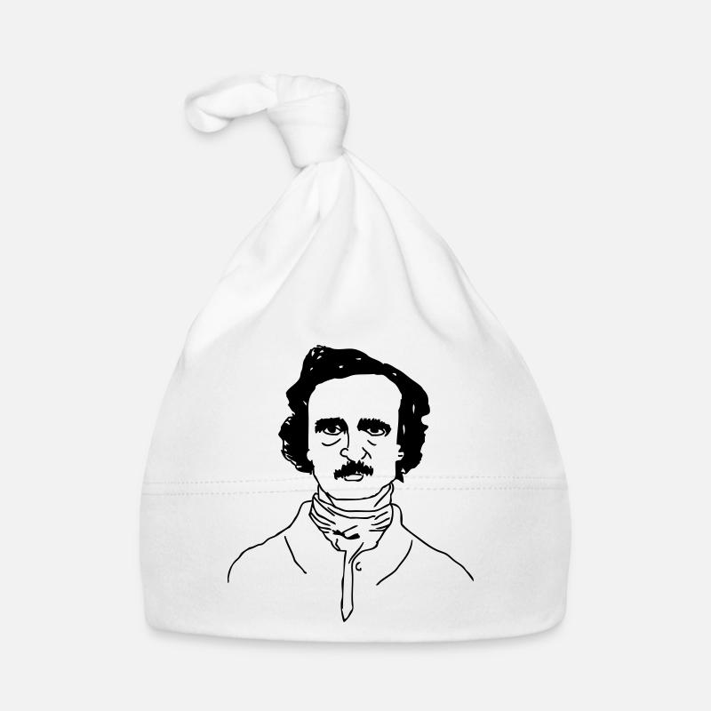 Edgar Allan Poe Organic Baby Cap