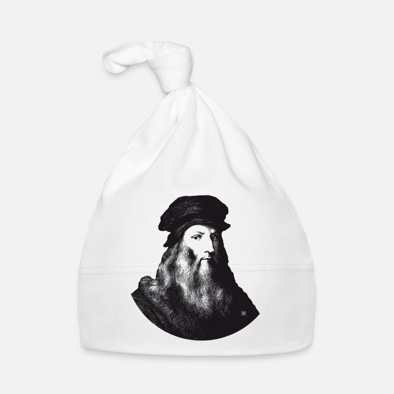 Leonardo Da Vinci Baby Bio-Mütze