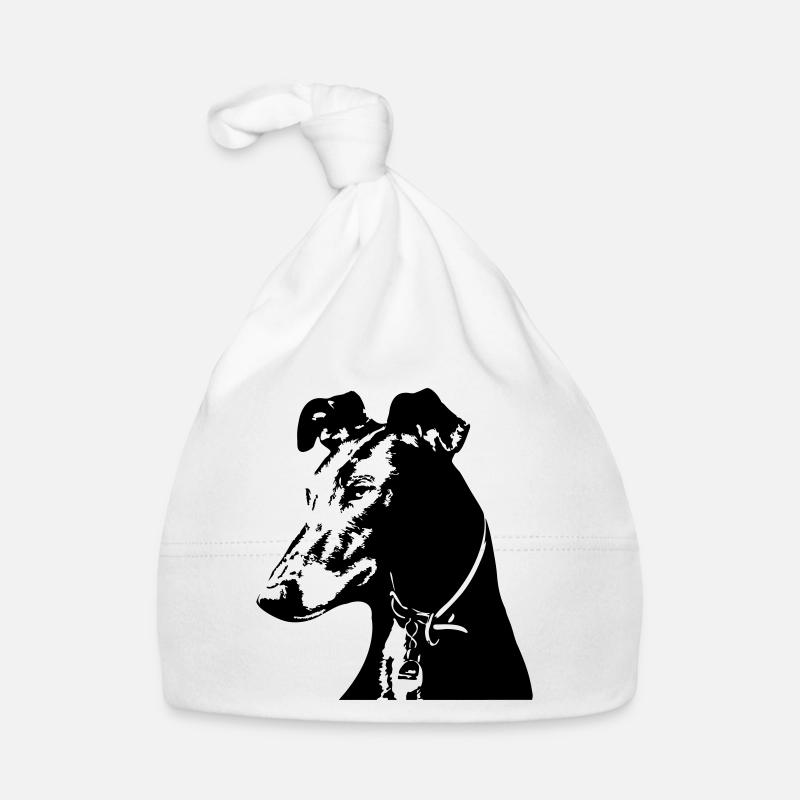 Galgo head Organic Baby Cap