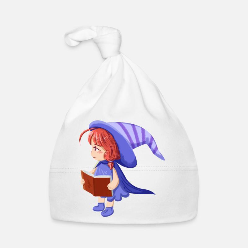 Magiermädchen Baby Bio-Mütze