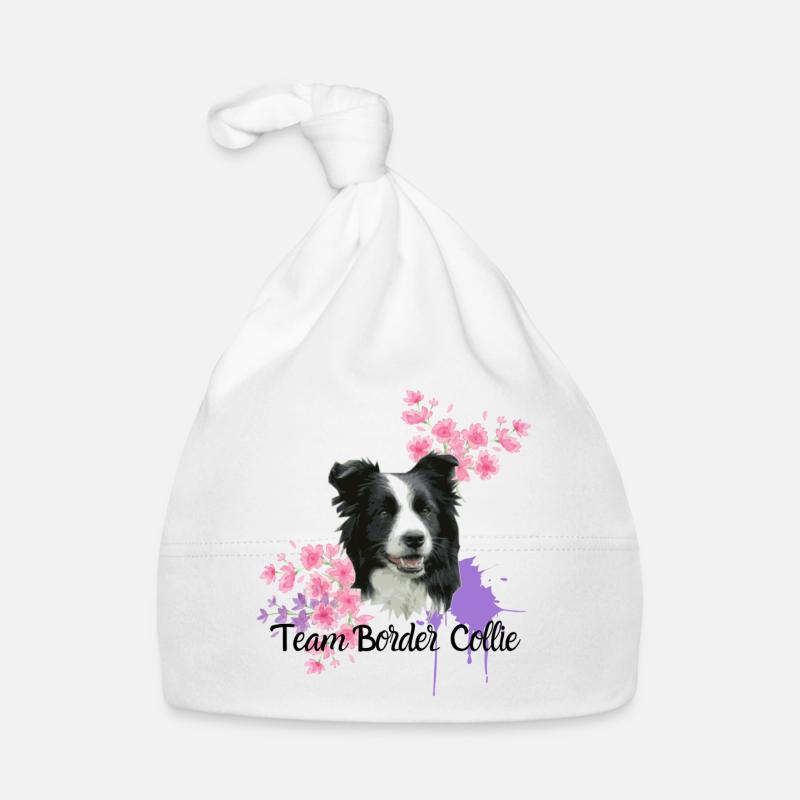 Équipe Border Collie Bonnet bio Bébé