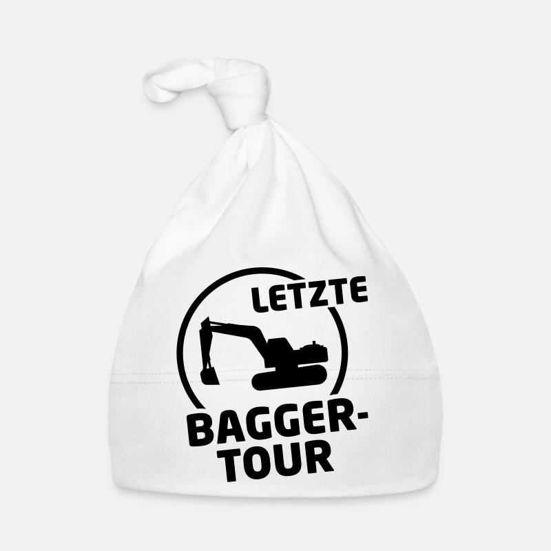 baggertour jga hochzeit Baby Bio-Mütze