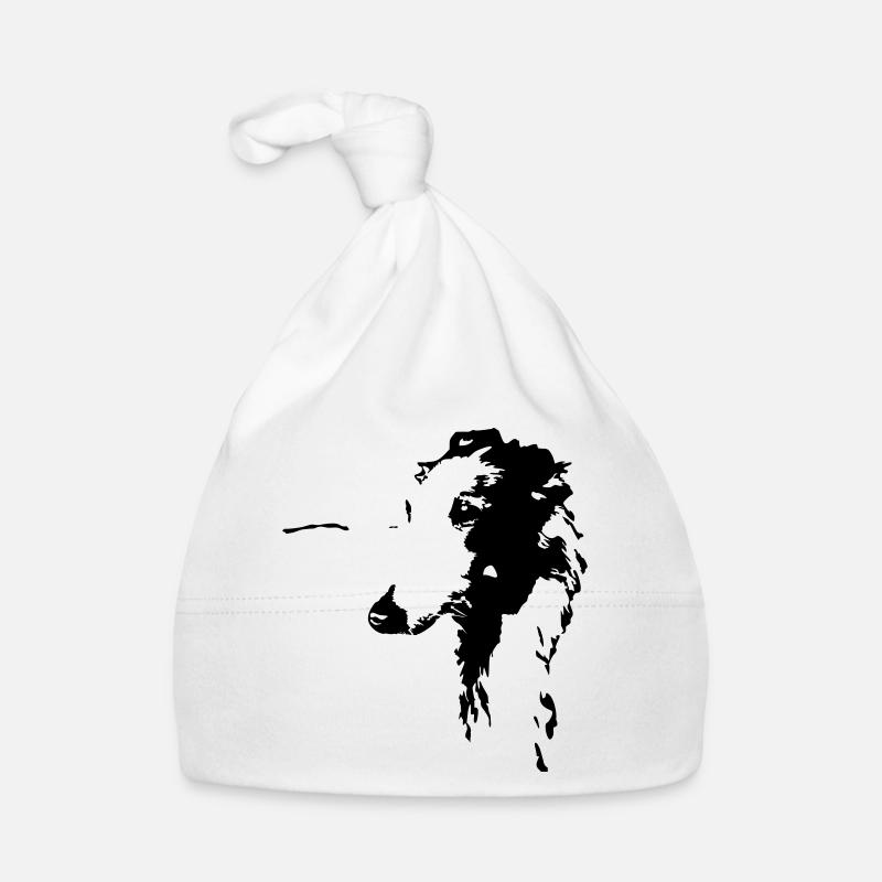 Barsoi Kopf Baby Bio-Mütze