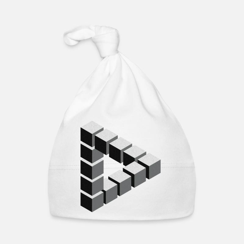Impossible Figure Escher Geometry Fantasy Organic Baby Cap