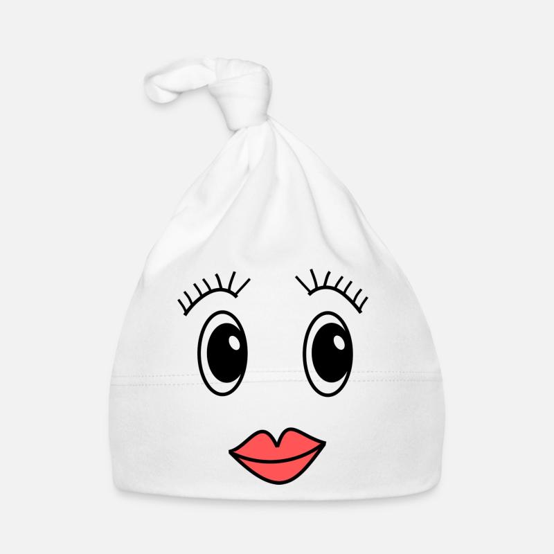 Face Organic Baby Cap