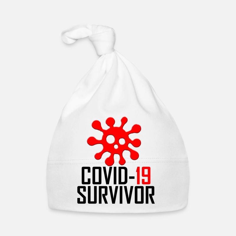 Red Spike Emblem 19 Organic Baby Cap