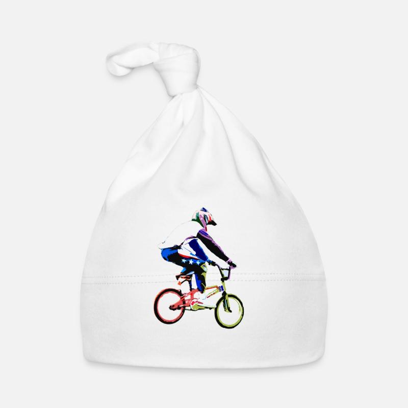 bmx - Bonnet bio Bébé - blanc