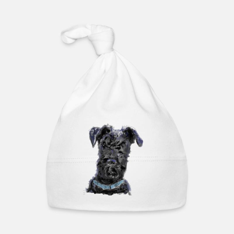 Kerry Blue Terrier Baby Bio-Mütze