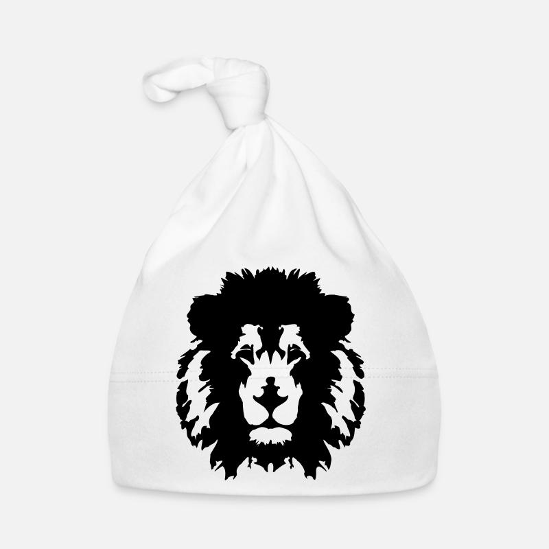 Visage de lion Bonnet bio Bébé