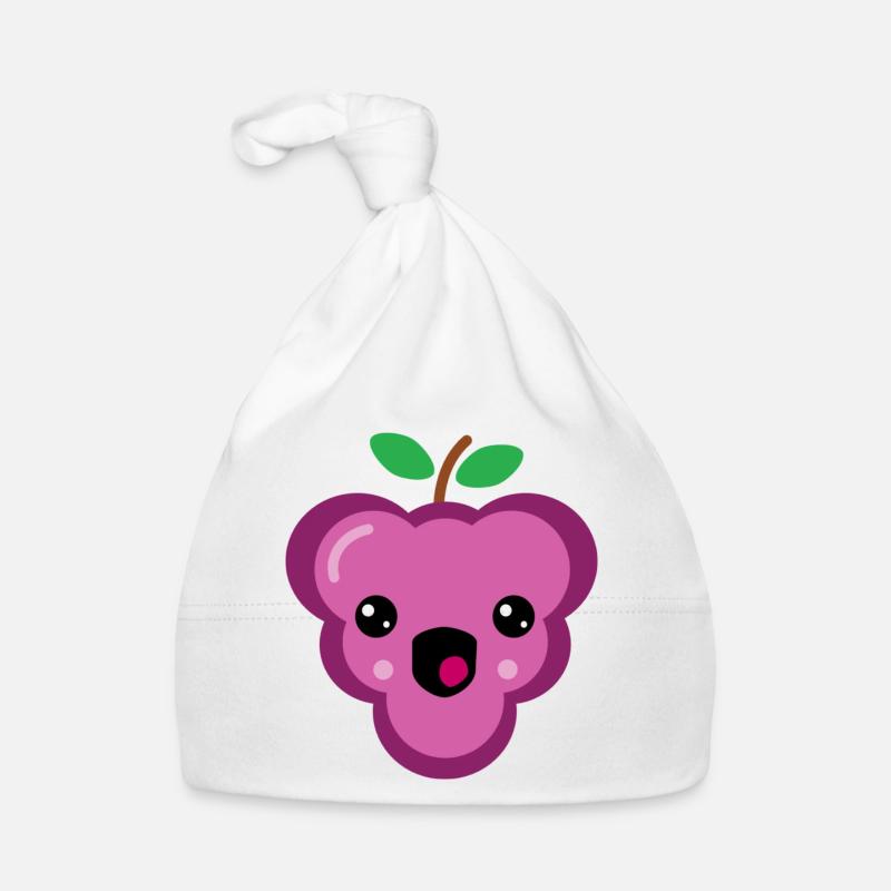 Trauben Baby Bio-Mütze
