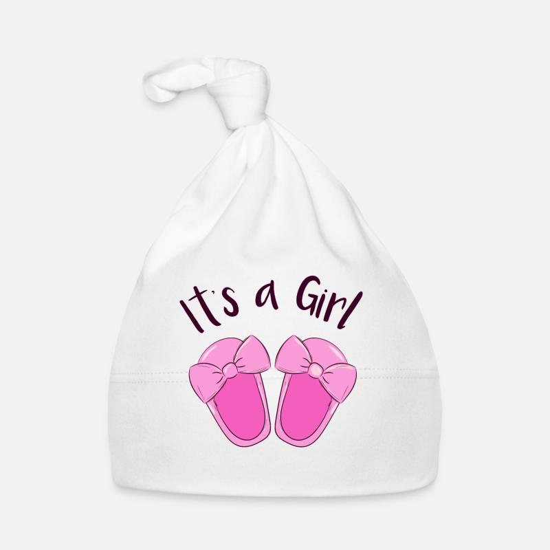 Es ist ein Mädchen! Baby Bio-Mütze
