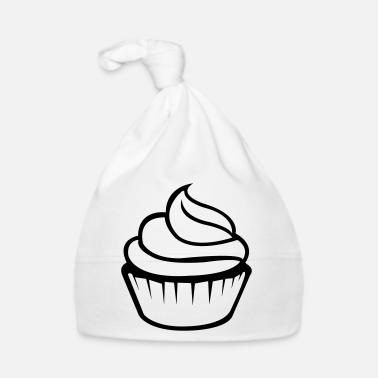 Cupcake Cappellino ecologico per neonato