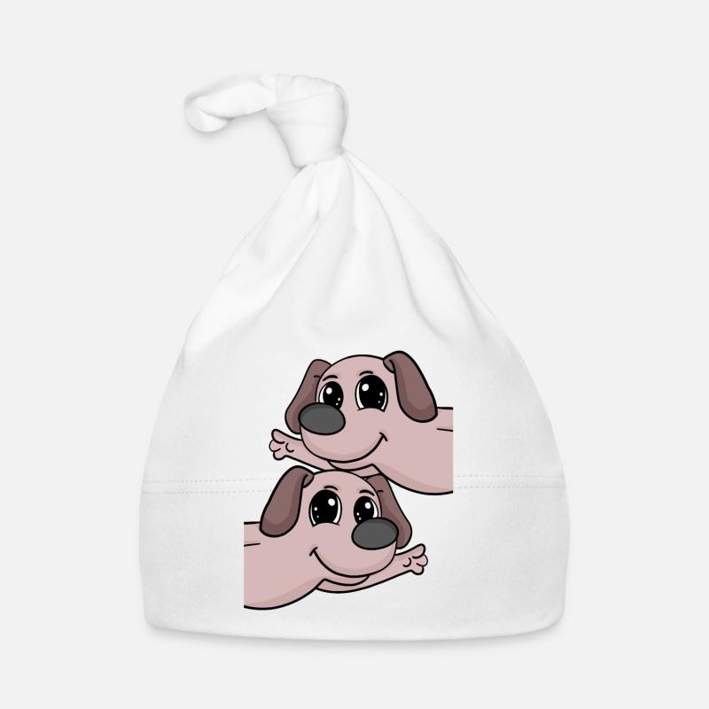 Chiens chiens Bonnet bio Bébé