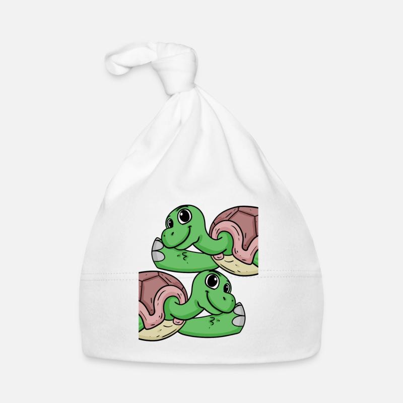Tortues tortues Bonnet bio Bébé