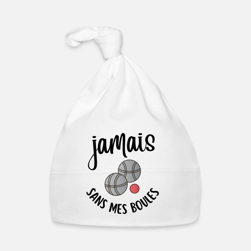 jamais sans mes boules Bonnet bio Bébé