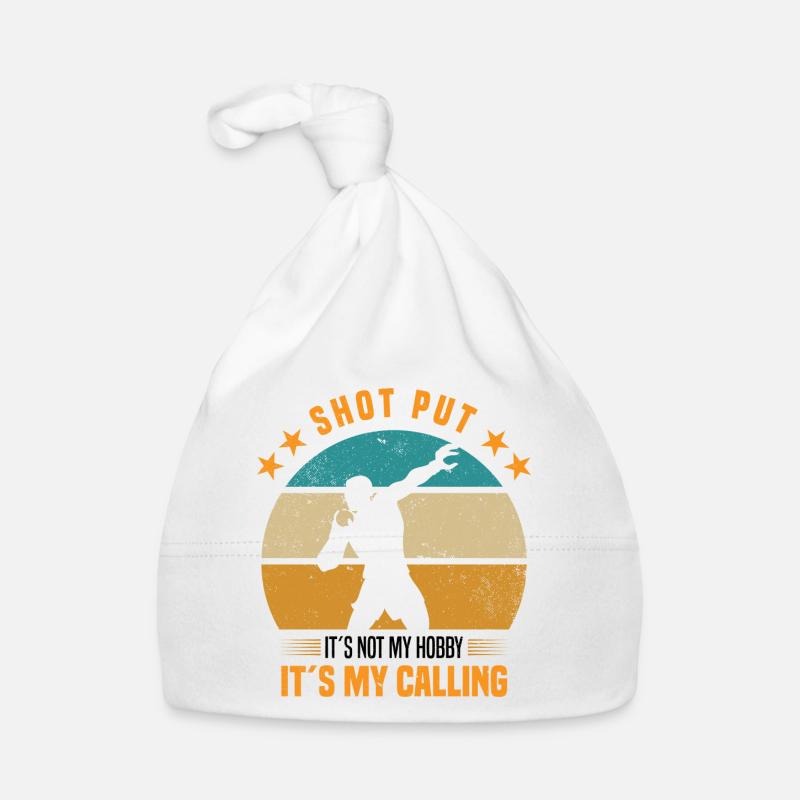 Shot put Organic Baby Cap
