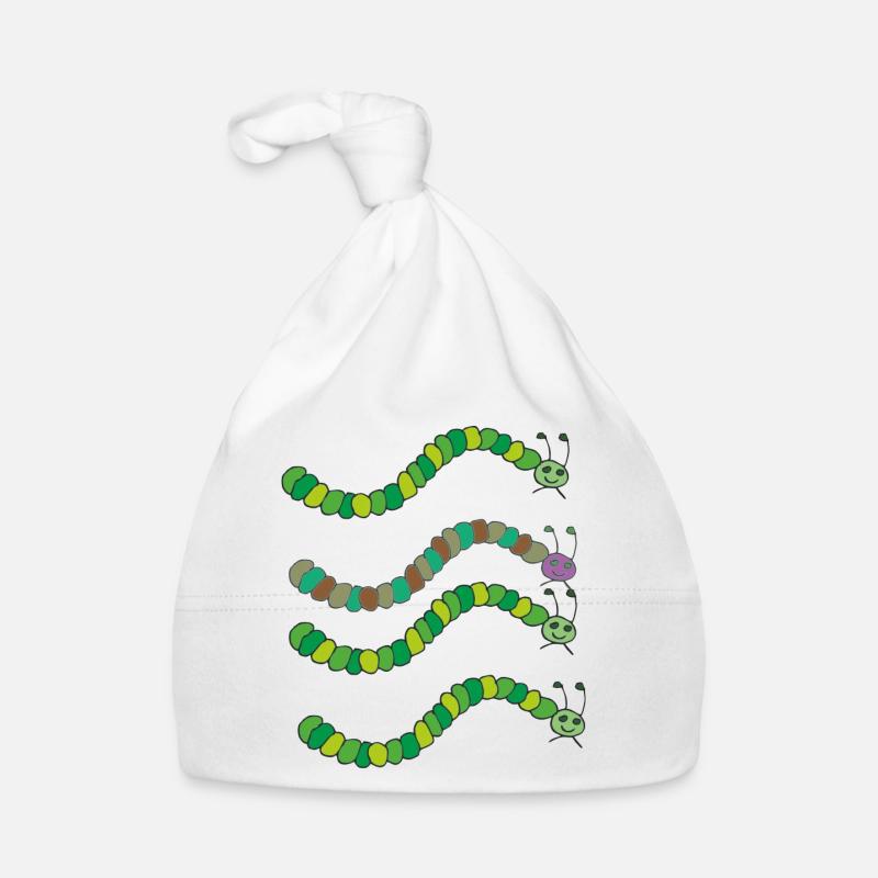 variété de chenille Bonnet bio Bébé