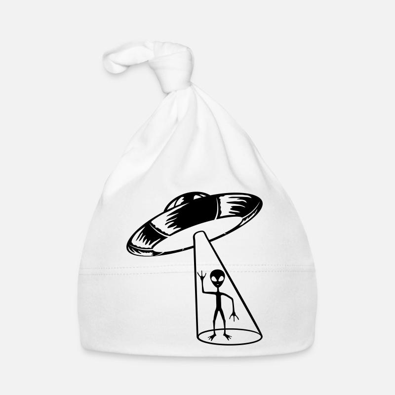 Beam Ufo Alien fait signe Bonnet bio Bébé