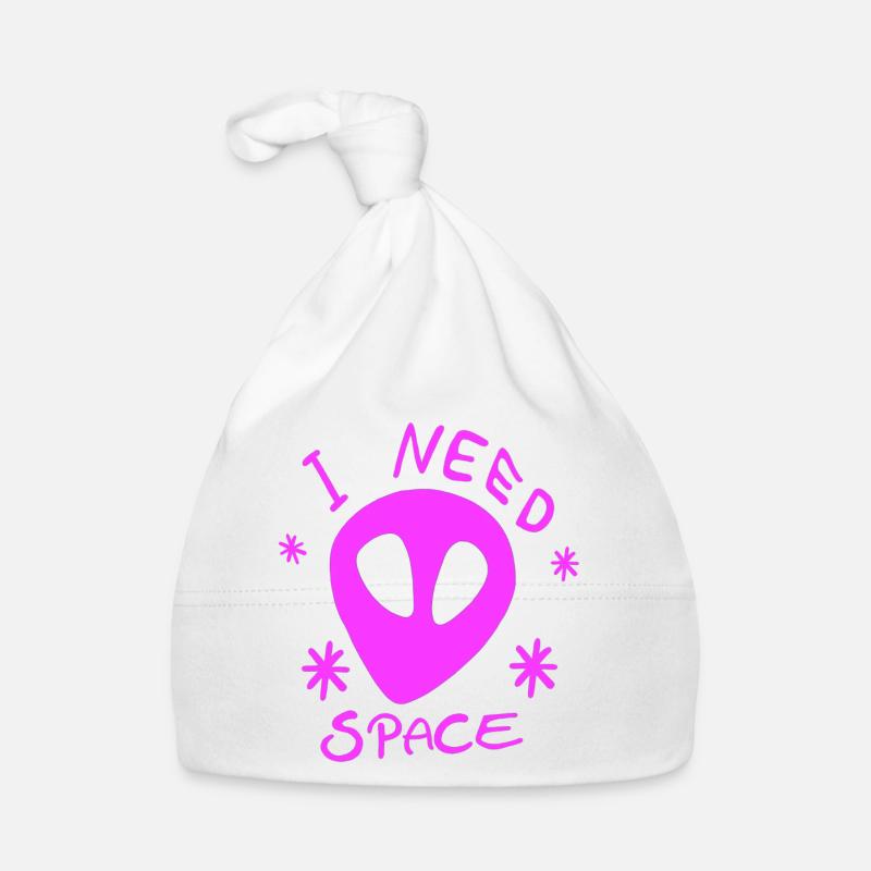 Alien pink I NEED SPACE Space Universe Galaxy Organic Baby Cap