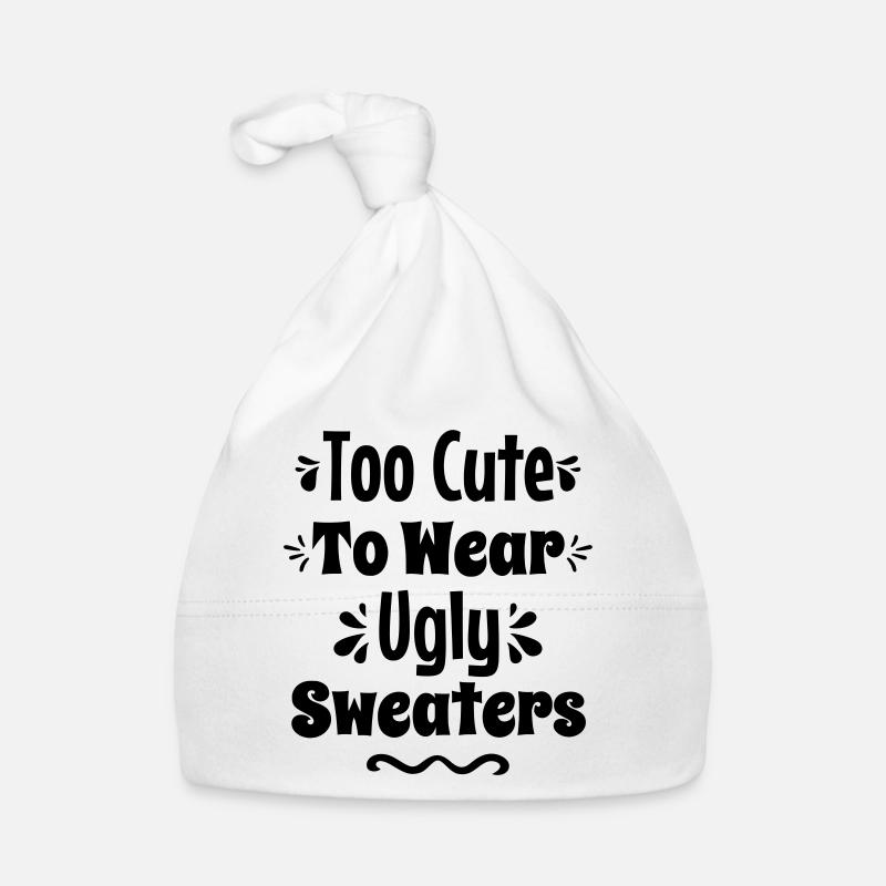 Trop mignon pour porter des pulls moches Bonnet bio Bébé