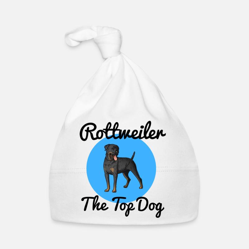 Rottweiler Der Platzhirsch Baby Bio-Mütze