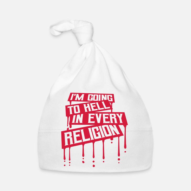 in going to hell Organic Baby Cap