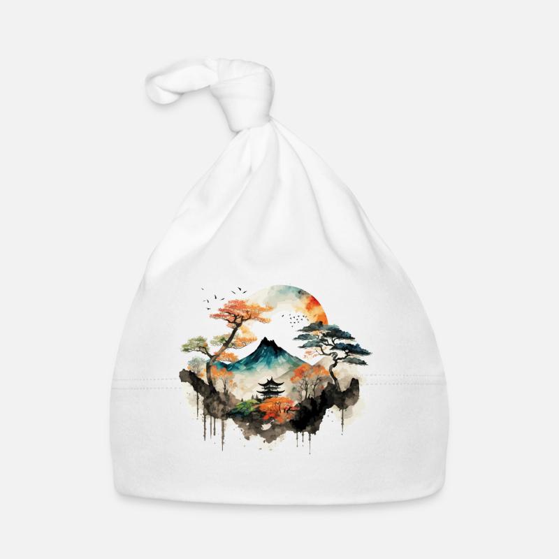 Asian Mountain Organic Baby Cap