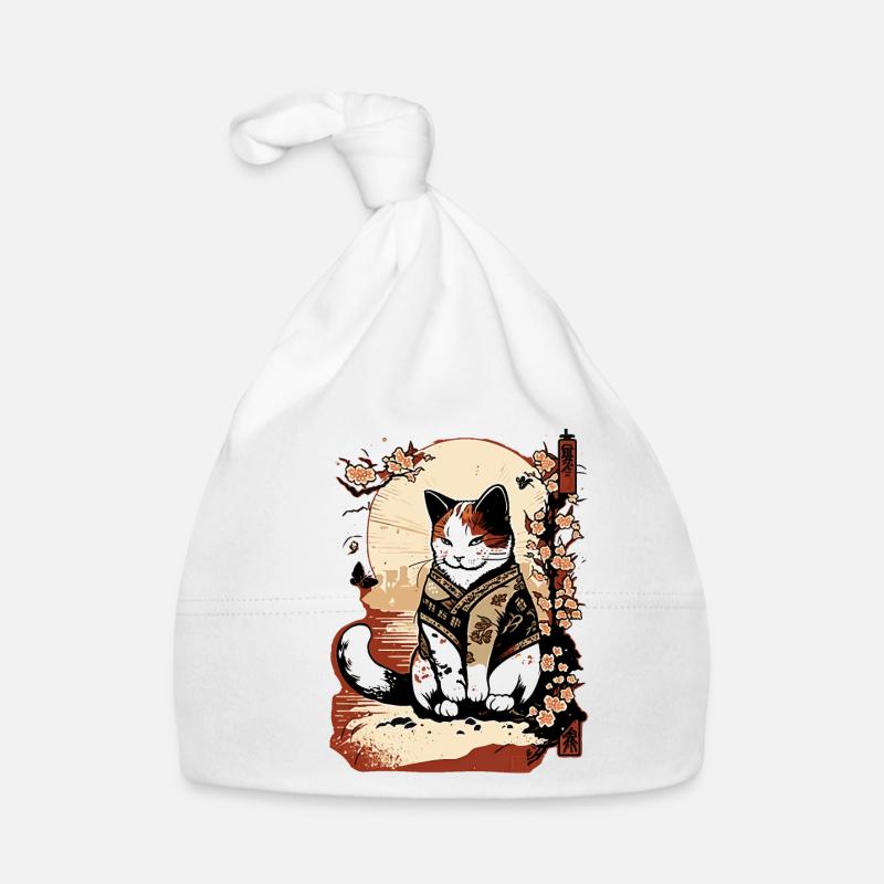 neko neko3 Organic Baby Cap