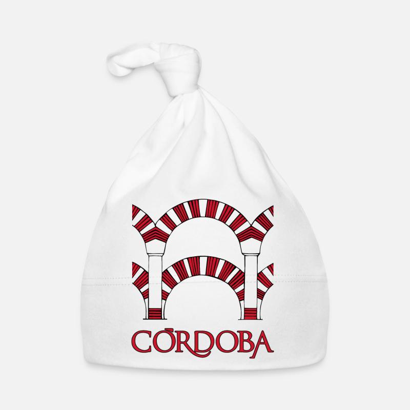 Cordoue 1 - Bonnet bio Bébé - blanc