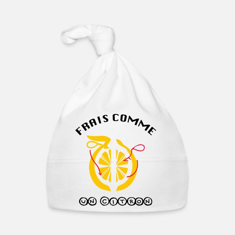 Frais comme un citron Bonnet bio Bébé
