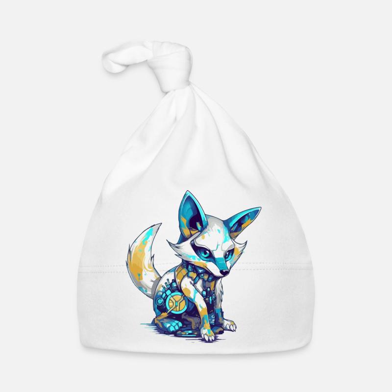 Ecko le renard bionique Bonnet bio Bébé
