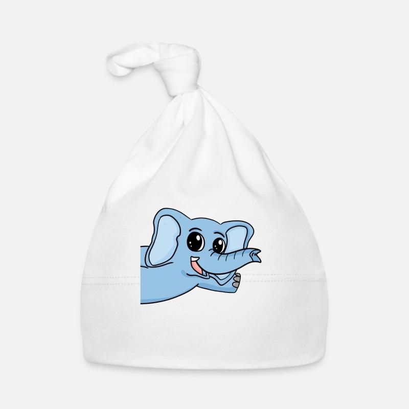 Elefant Gruß Begrüßung Baby Bio-Mütze