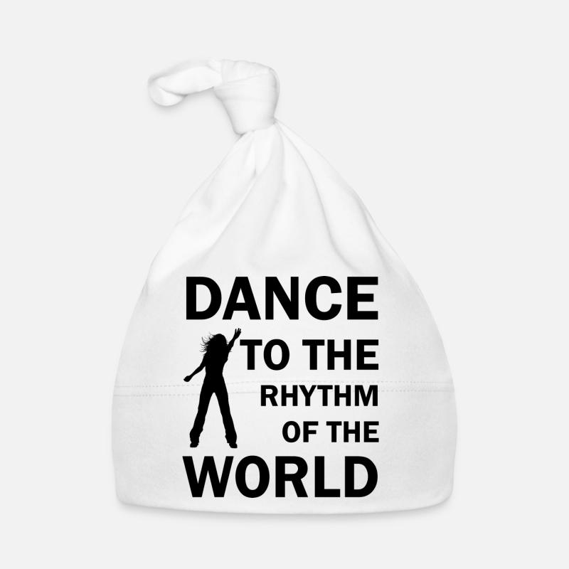 Dancing Dance Music Organic Baby Cap