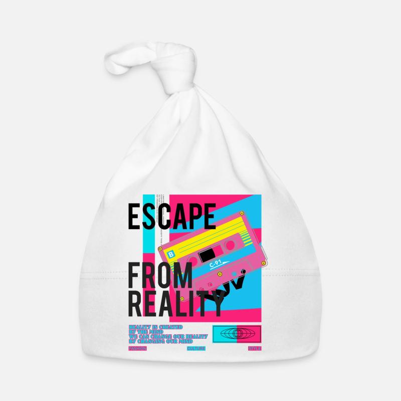 Échapper à la réalité b Bonnet bio Bébé