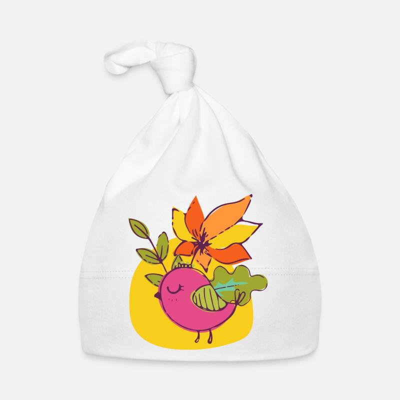 Vogel Baby Bio-Mütze