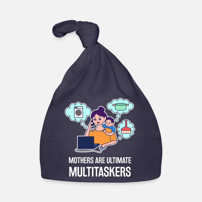 Multitasking-Design zum Muttertag Baby Bio-Mütze