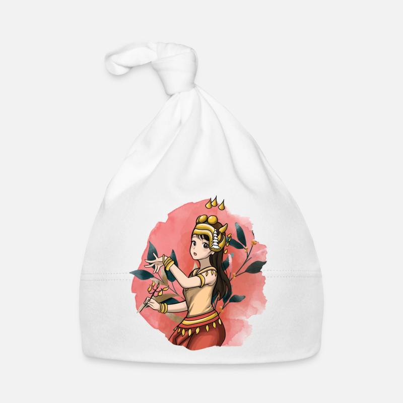 Cambodia Tradition Dance Khmer Apsara I Gift Organic Baby Cap
