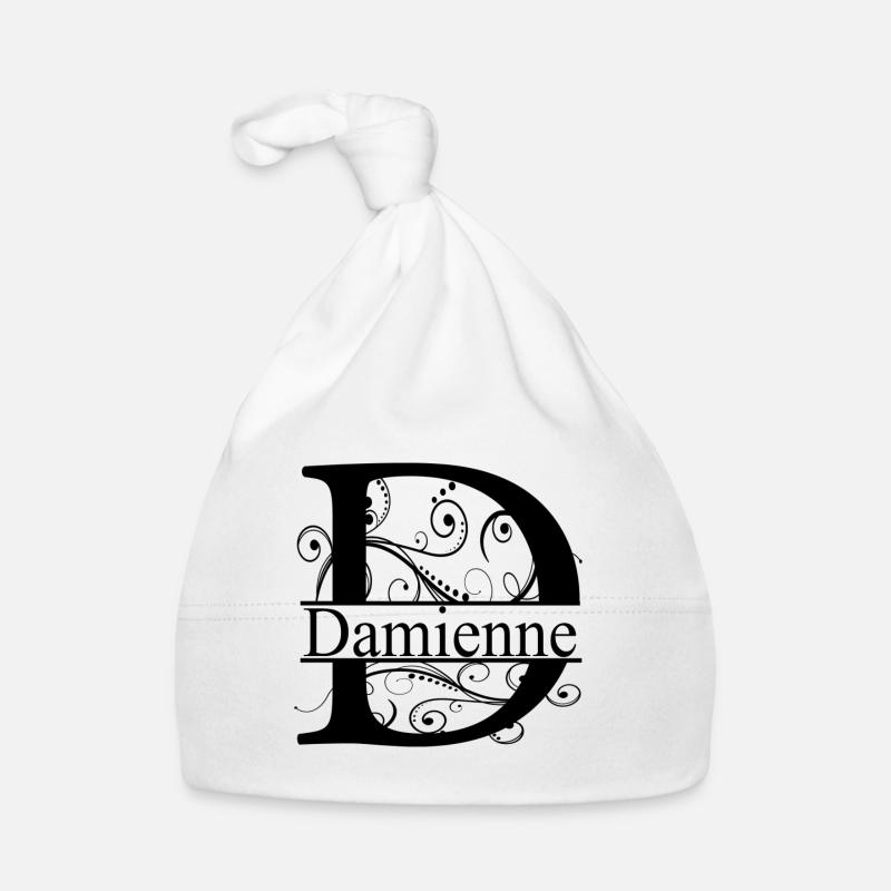 Monogram avec le prénom Damienne Bonnet bio Bébé